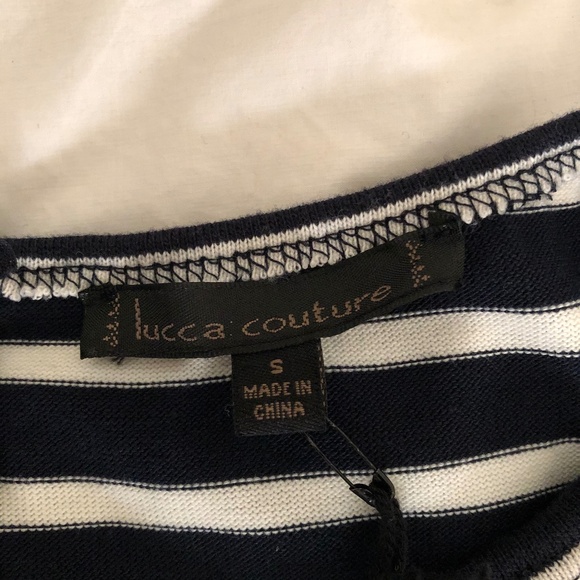 Luca couture striped dress - Picture 2 of 6